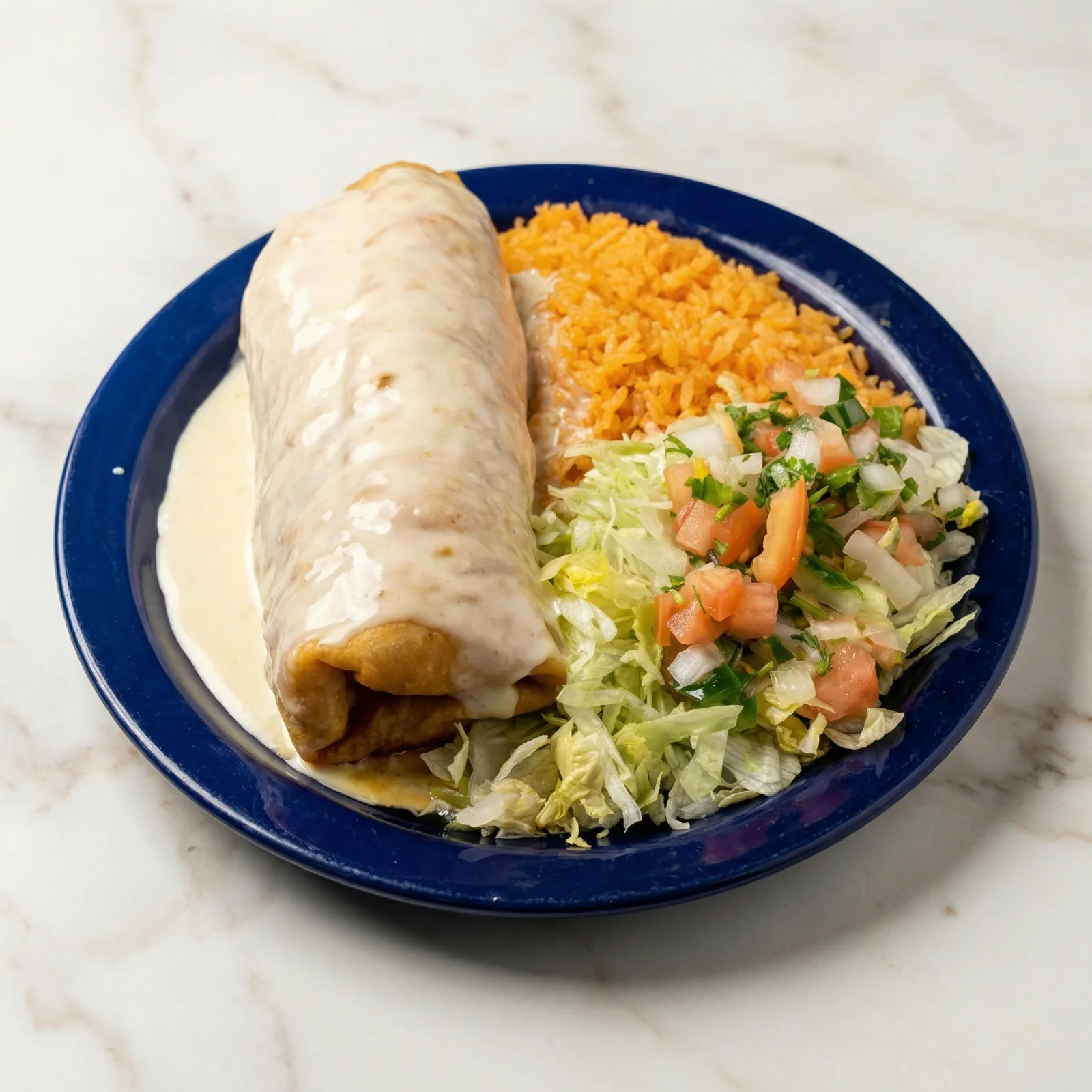 Shrimp Chimichanga dish image