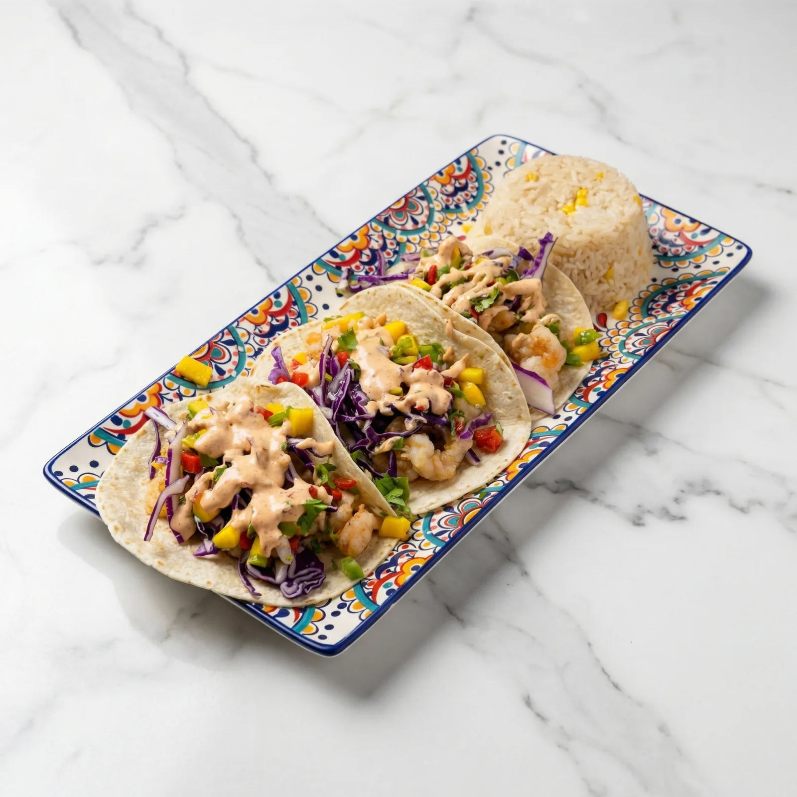 California Seafood Tacos dish image