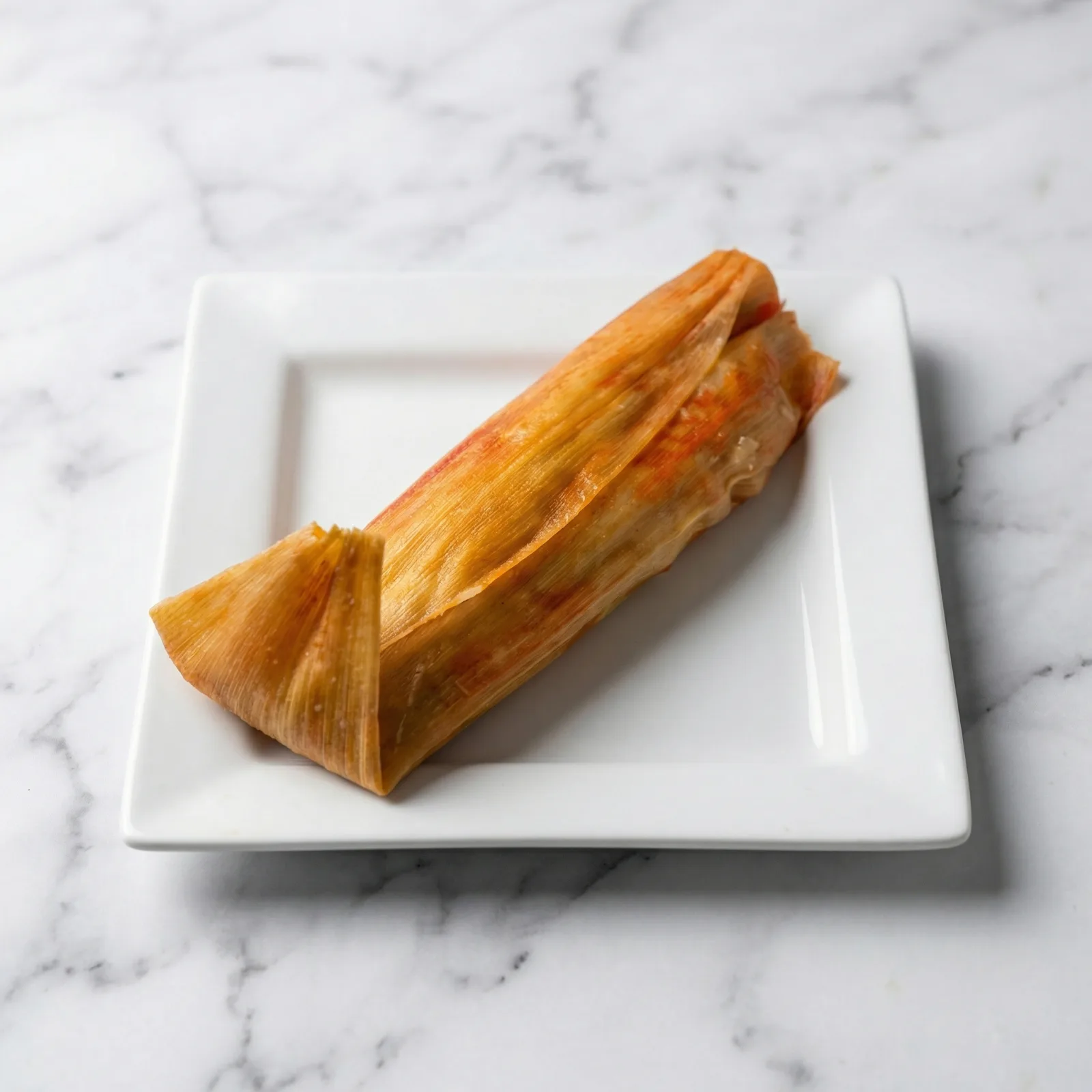 Lunch #6 Tamale dish image